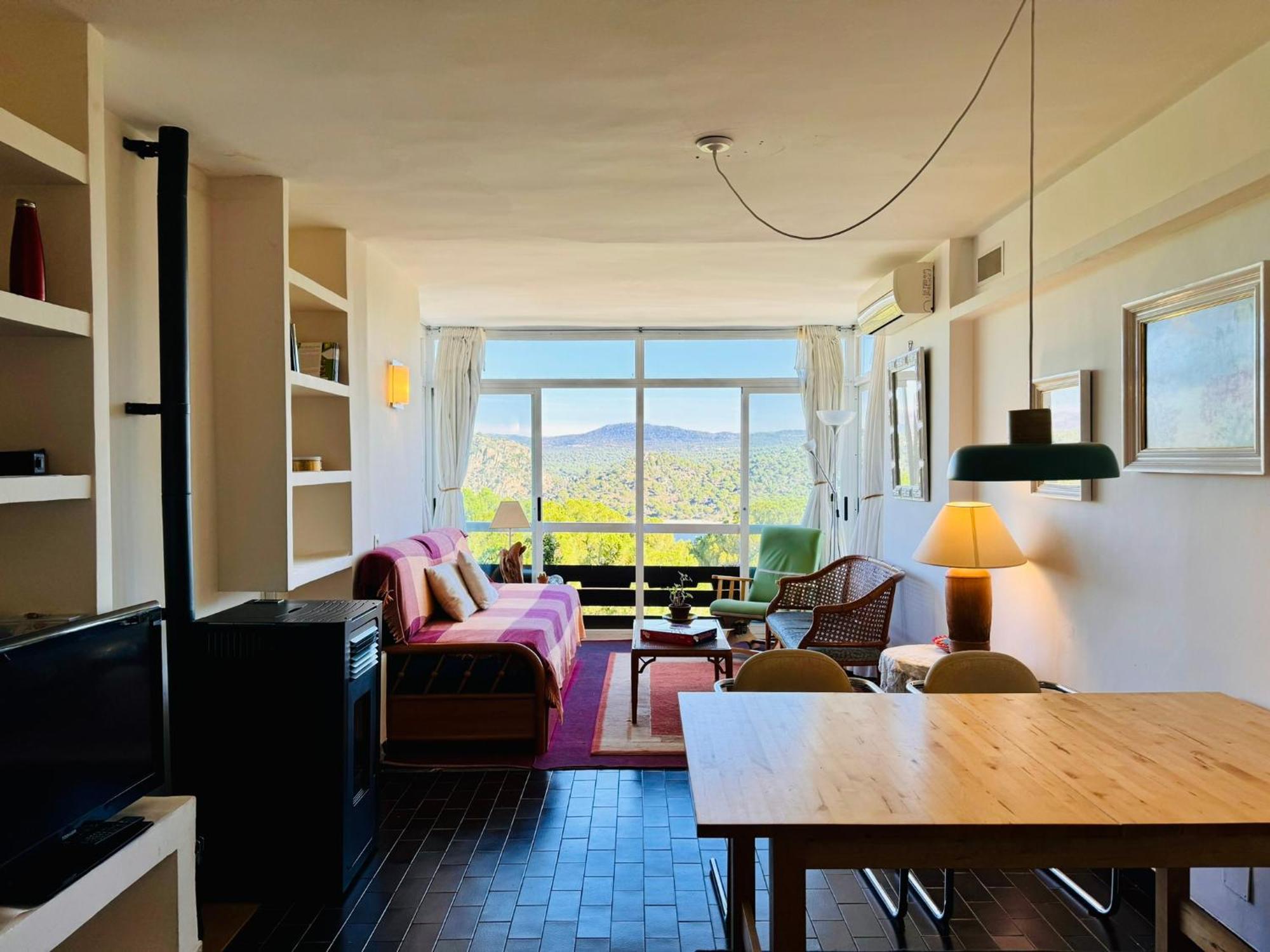 Acogedor Apartamento Con Bellas Vistas Al Embalse San Martin de Valdeiglesias Bagian luar foto